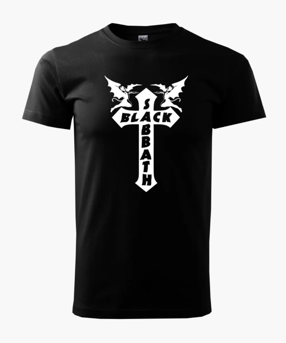 Black Sabbath cross pánske tričko