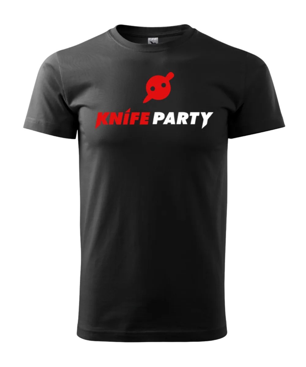 Knife Party klasik pánske tričko