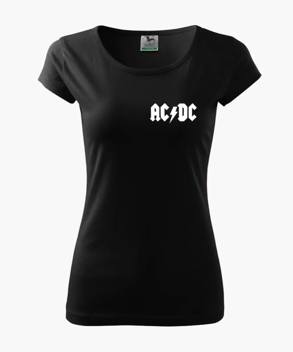ACDC dámske tričko