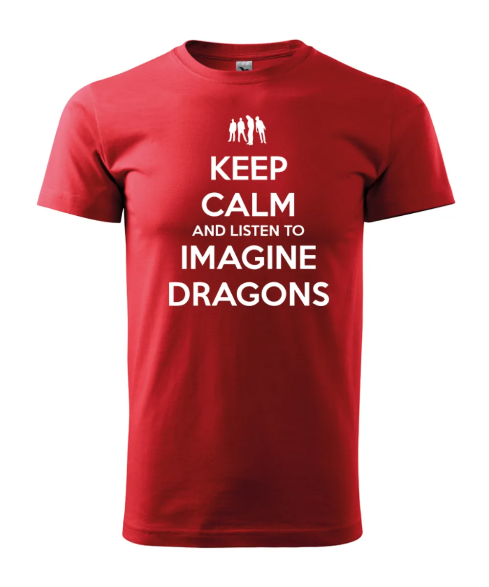 Keep Calm Imagine Dragons pánske tričko