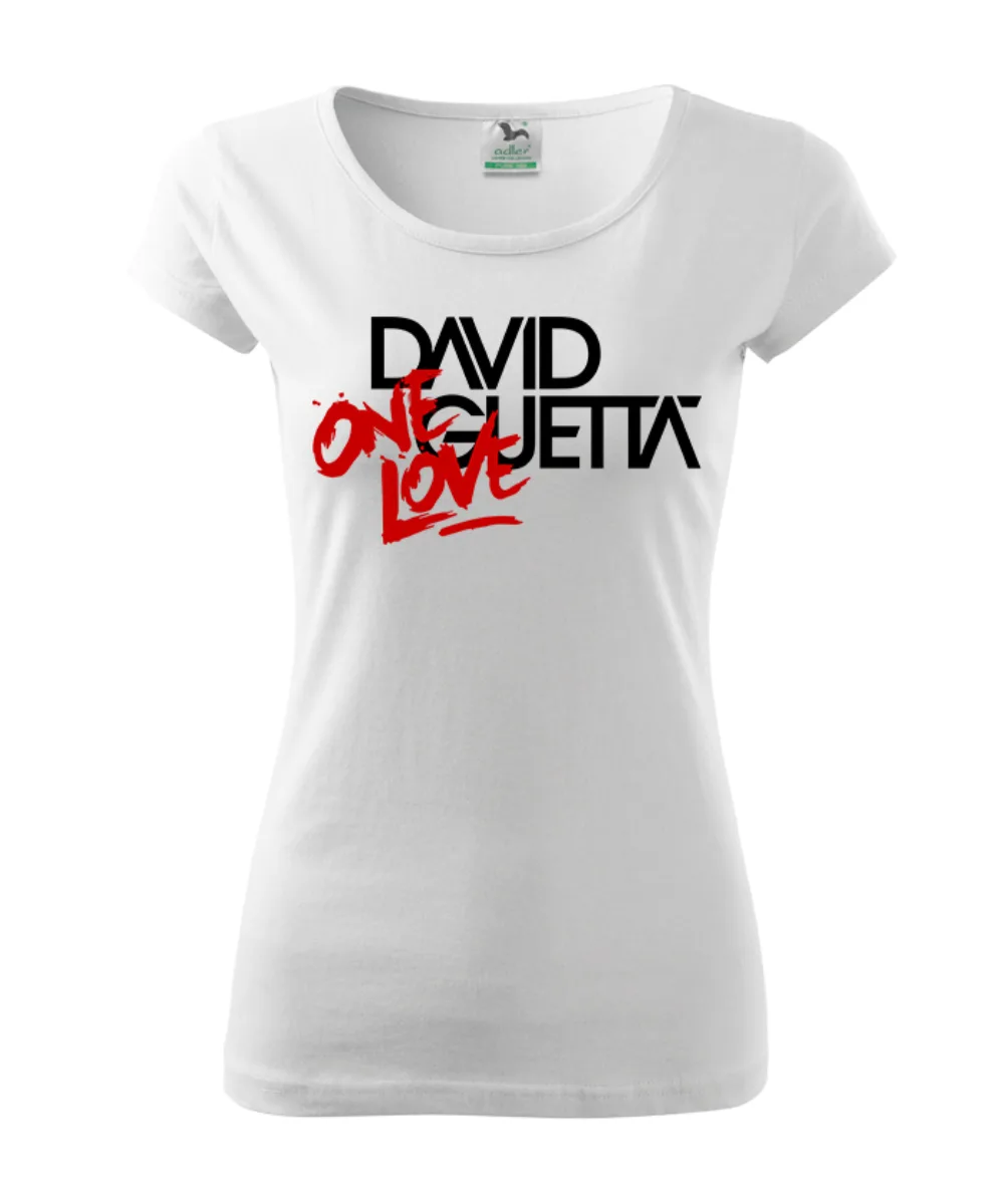 David Guetta One Love dámske tričko