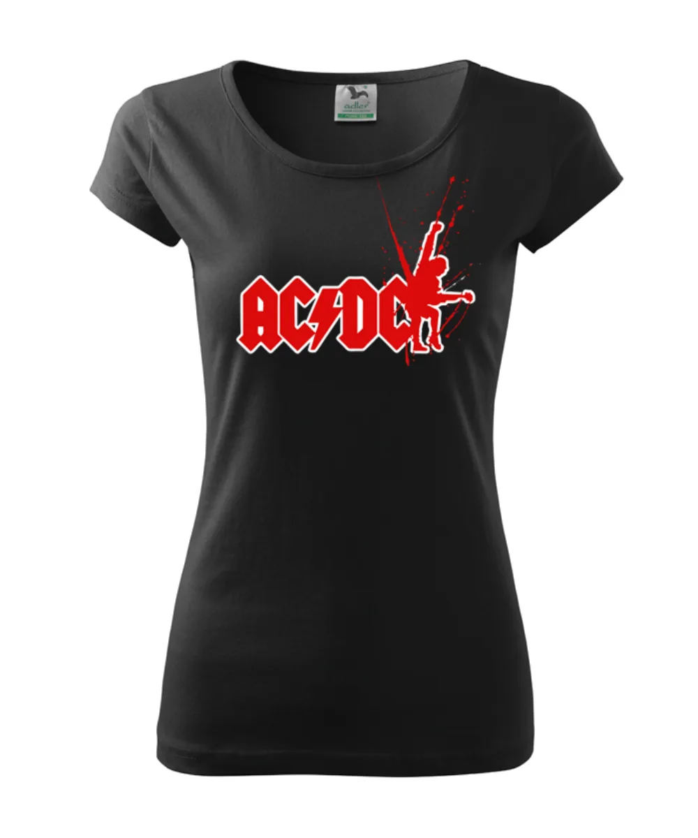 ACDC blood dámske tričko
