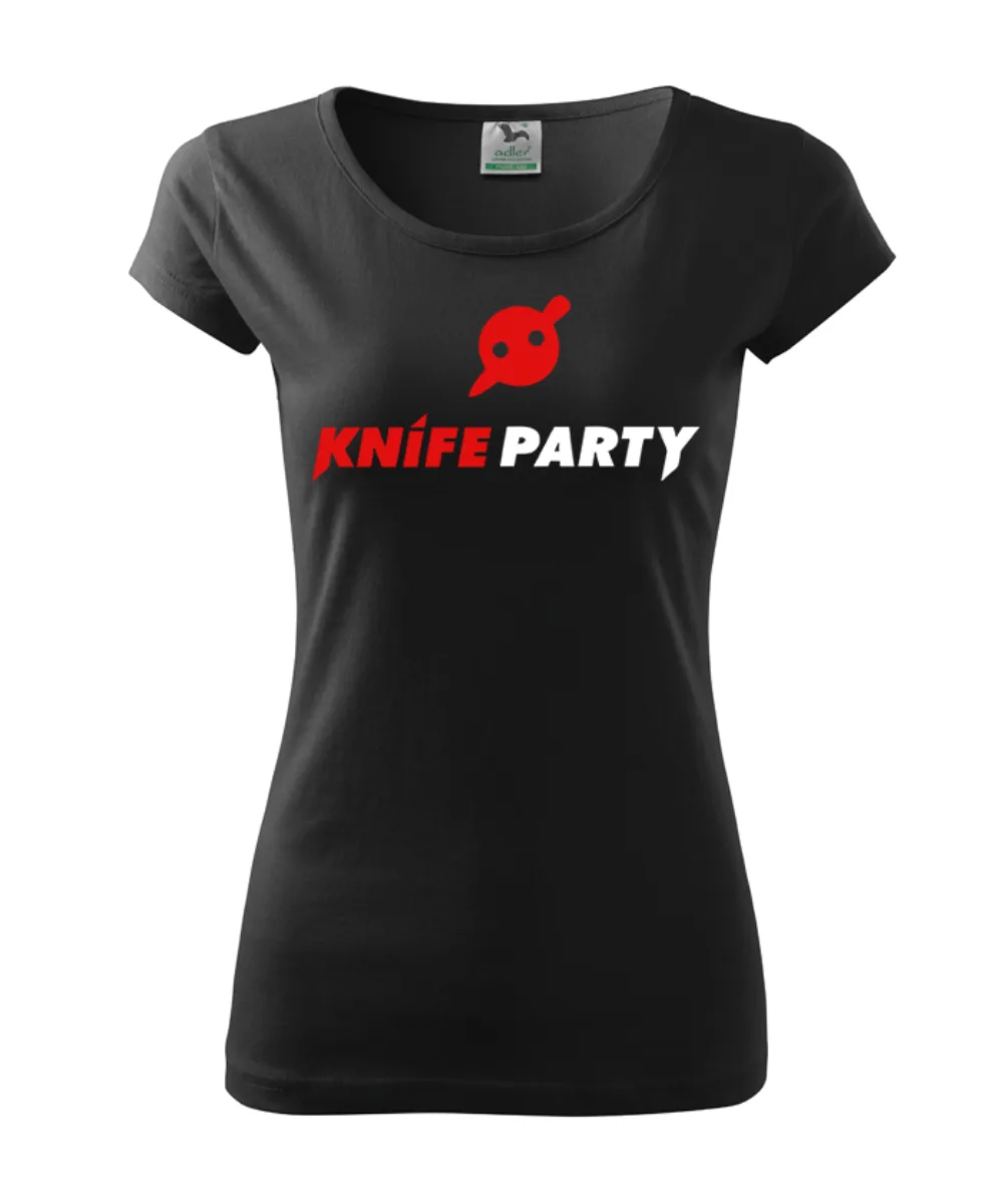 Knife Party klasik dámske tričko