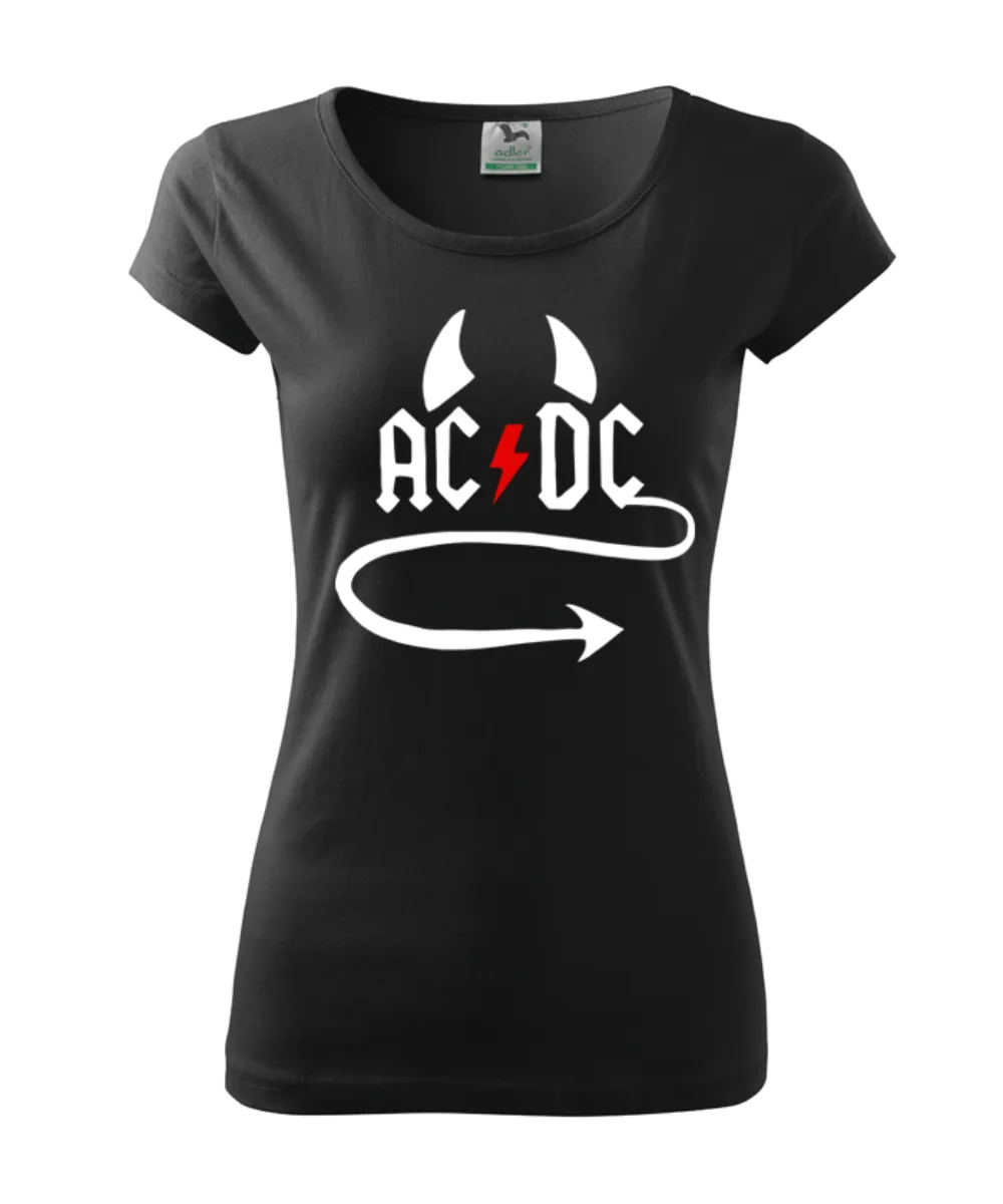 ACDC devil dámske tričko