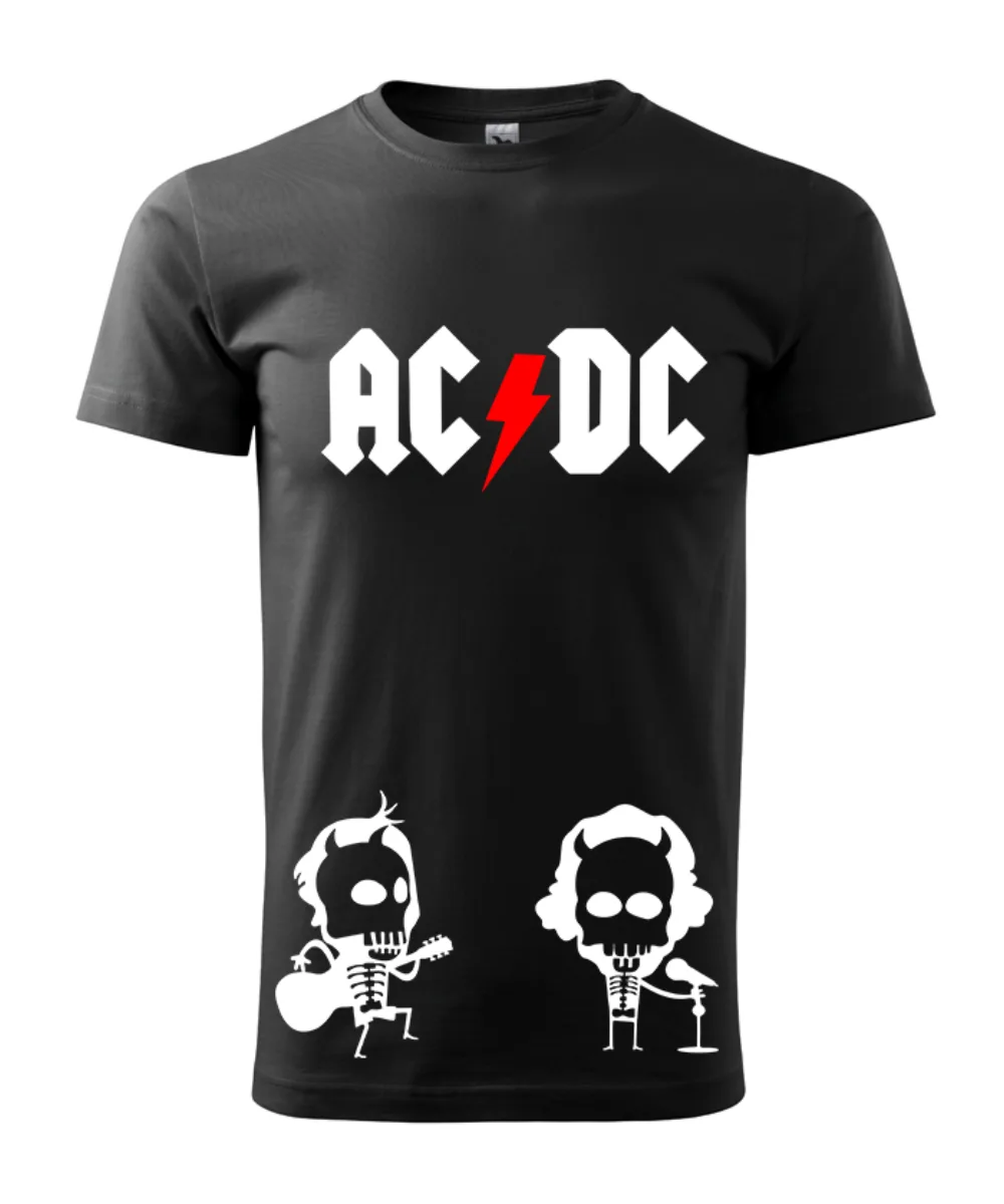 ACDC sculls pánske tričko