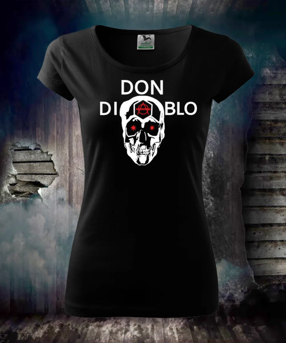 Don Diablo lebka dámske tričko
