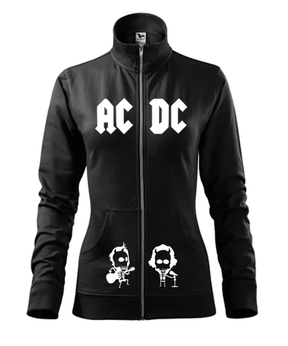 ACDC skull dámska mikina