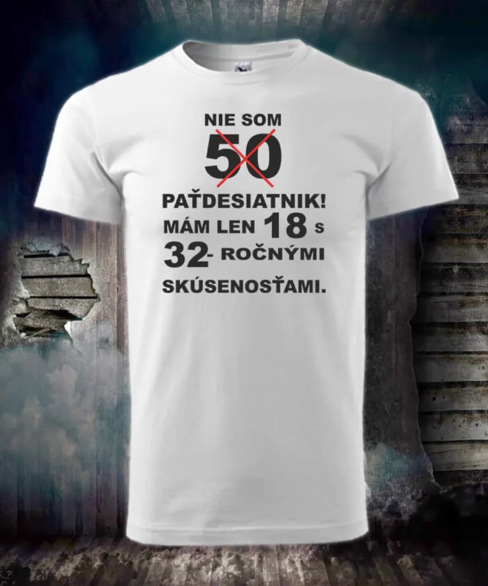 Pánske tričko Nemám 50