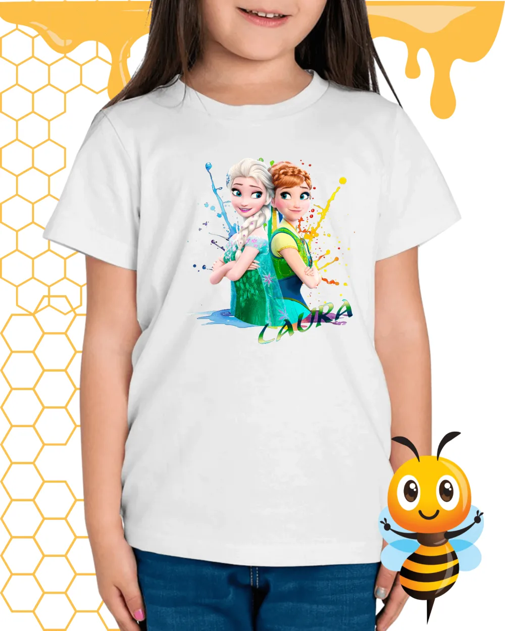 Frozen tričko s vlastným menom