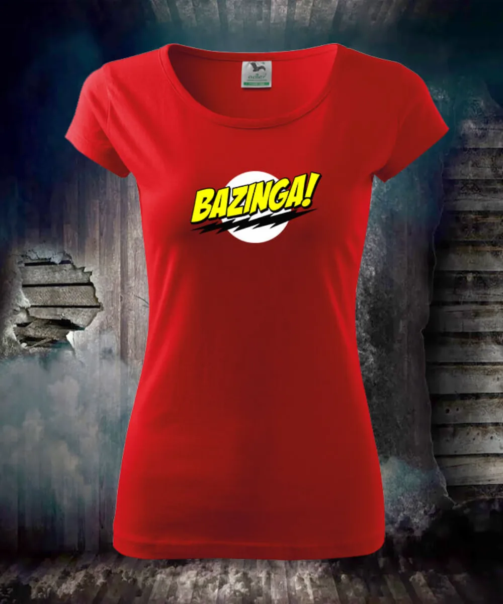 Bazinga Dámske tričko
