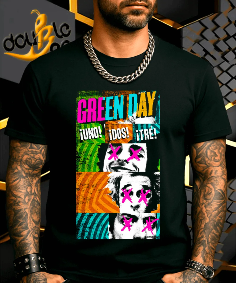 Green Day pánske tričko Uno..Dos...