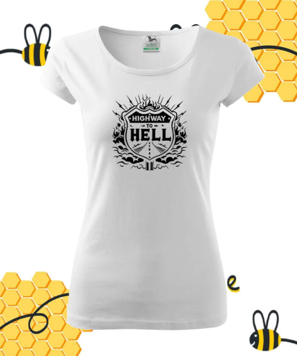Dámske tričko ACDC Hell