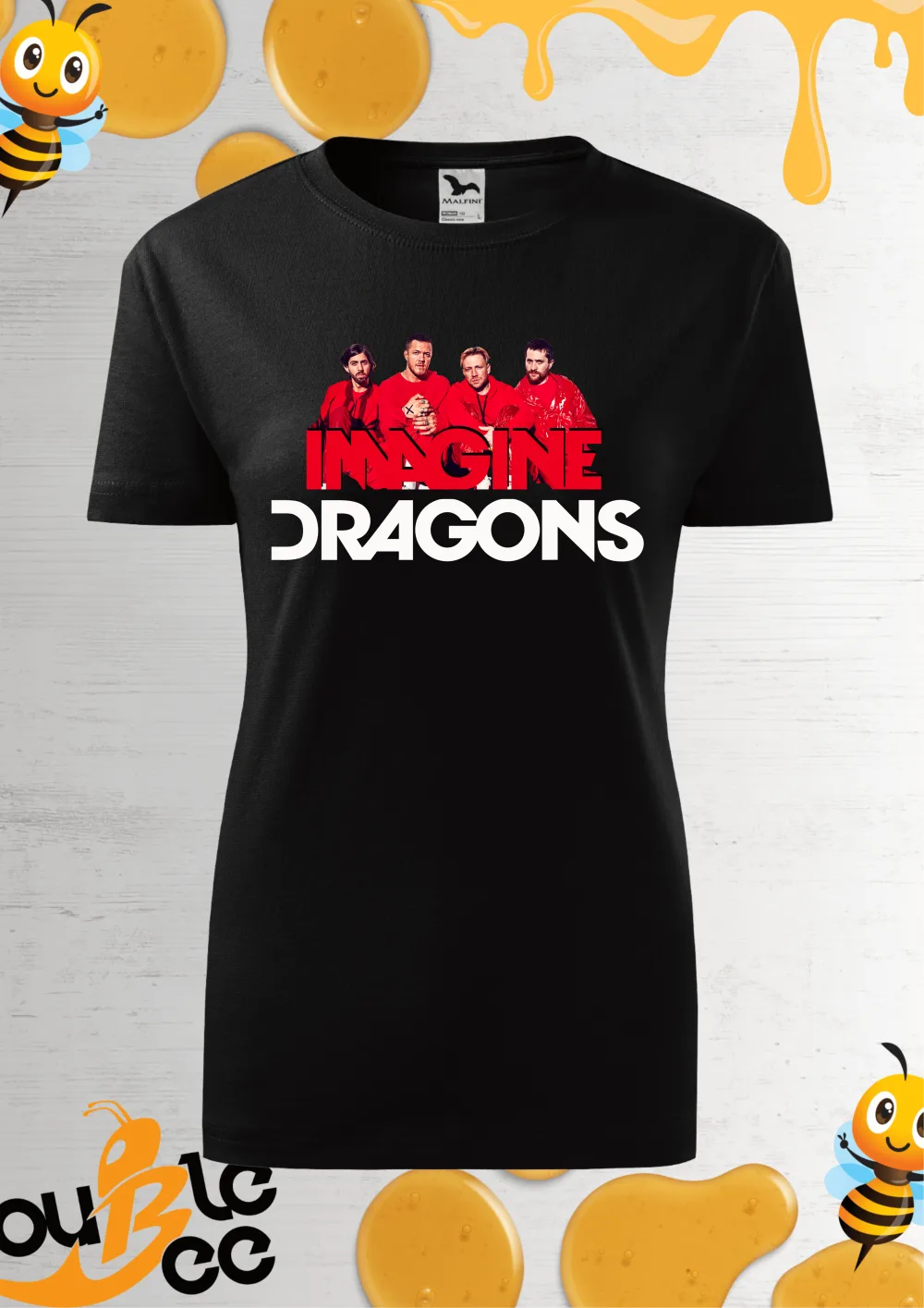 IMAGINE DRAGONS – Red Energy Dámske Tričko