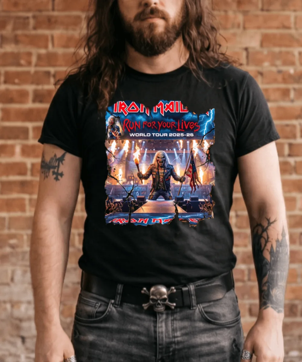 Iron Maiden Pánske tričko Tour