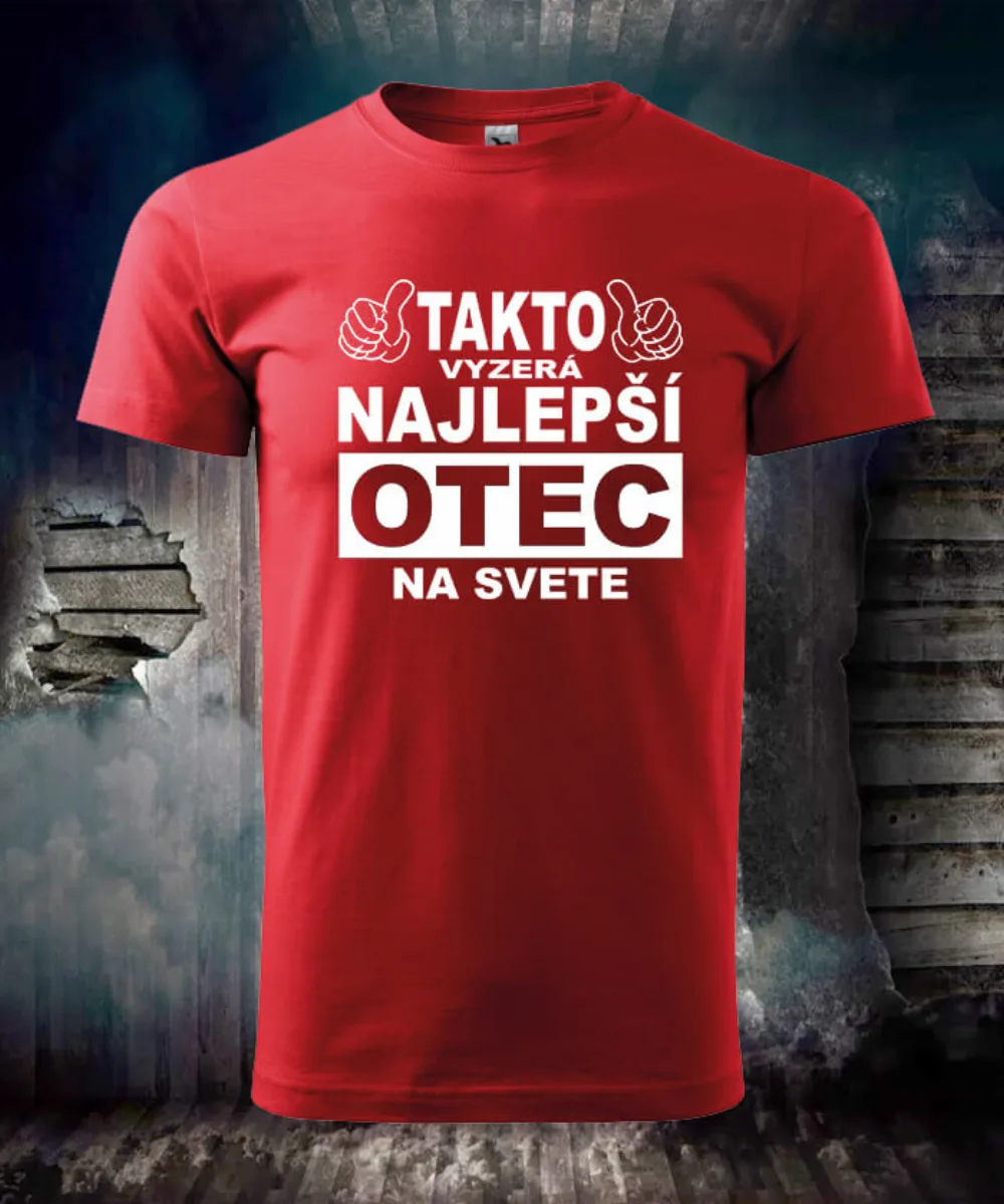 Najlepší otec Pánske tričko