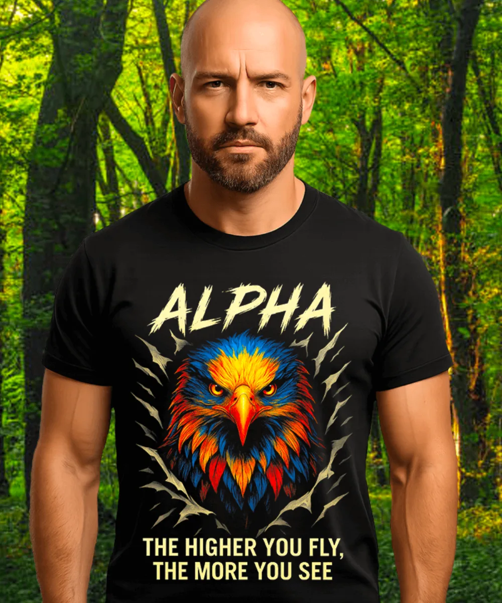 ALPHA VISION Pánske tričko